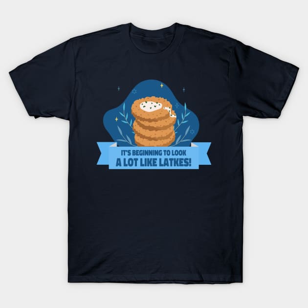 Hanukkah Latkes! T-Shirt by LiunaticFringe